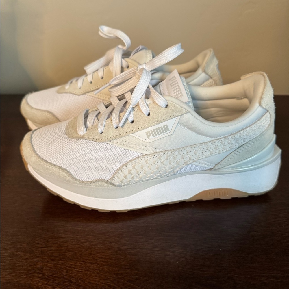 Puma Women's Cruise Rider Sneakers - White - Picture 2 of 6